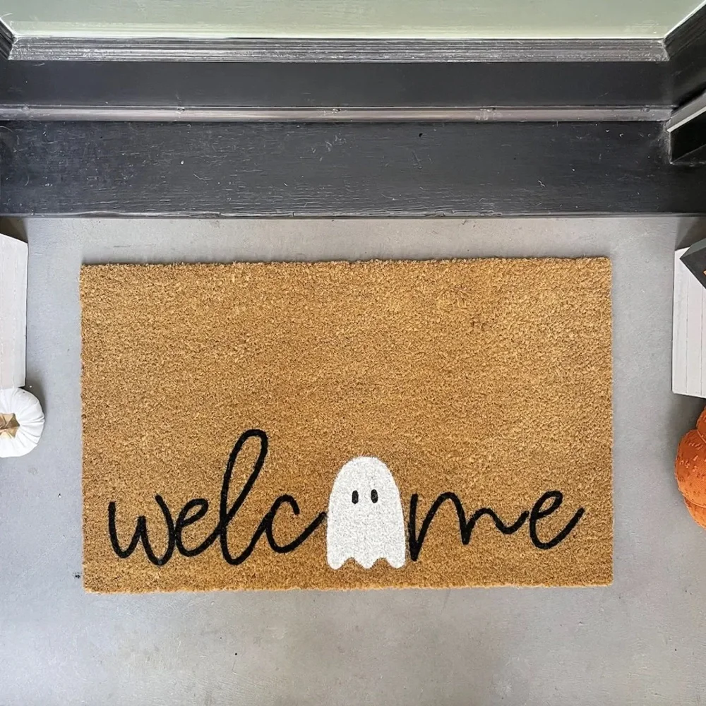 Custom made door mats. *****HALLOWEEN/FALL EDITION*****
